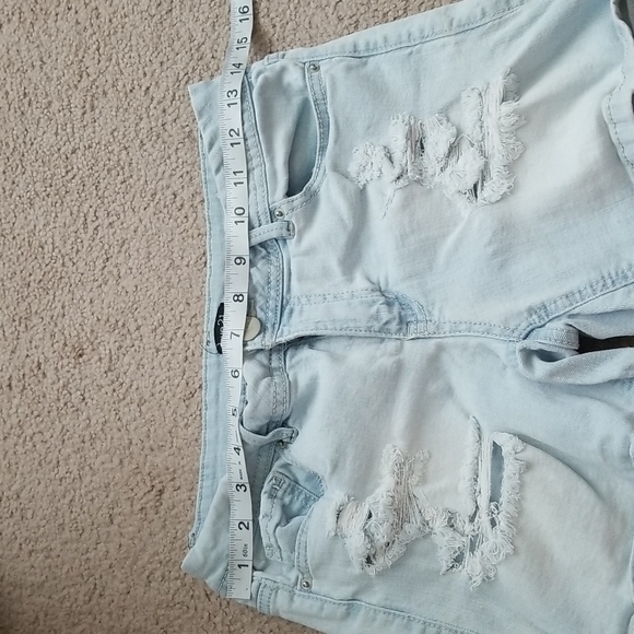 Rue 21 Distressed Denim Shorts - Picture 8 of 13